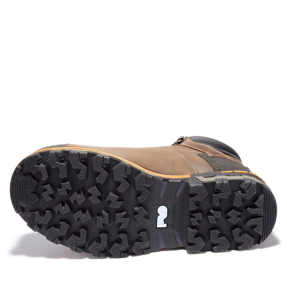 Botas de Trabajo Timberland Hombre Pro® Boondock 6\" Comp Toe Marrones/Negras - Chile TSC-089526